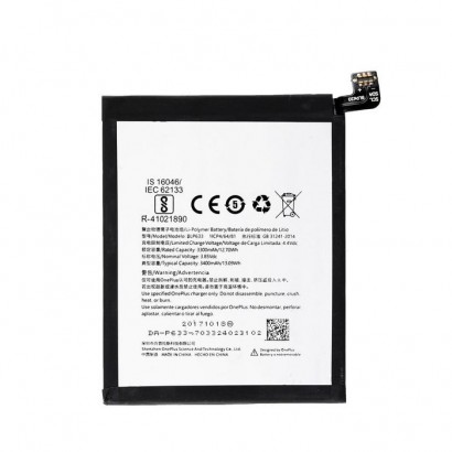 MOBX-OPL-3T-BAT- CoreParts Battery for OnePlus Mobile 12.92Wh Li-ion 3.8V 3400mAh, BLP63 OnePlus Smartphone 3T/3