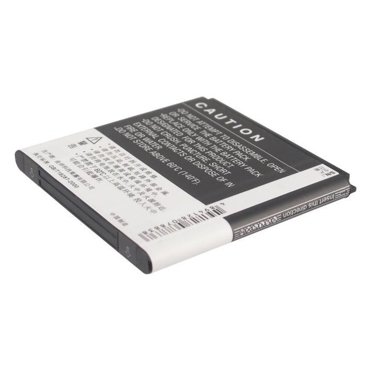 MOBX-BAT-LVA600SL CoreParts Battery for Lenovo Mobile 6.11Wh Li-ion 3.7V 1650mAh, BL201 A60+