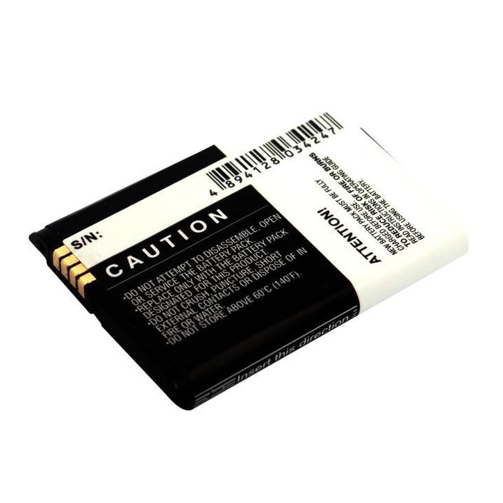 MOBX-BAT-MBN80SL CoreParts Battery for Motorola Mobile 4.07Wh Li-ion 3.7V 1100mAh, for Backflip, Backflip i886, Enzo, i886, MB30