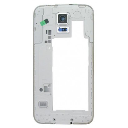 GH96-07236B GH96-07236B Samsung Middle Frame, White, With Black Camera Lens for SM-G900F