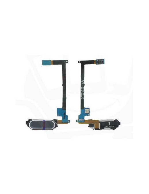 GH96-07432A GH96-07432A Samsung Samsung SM-N910F Galaxy Note 4, Home Button Flex-Cable Complete, black
