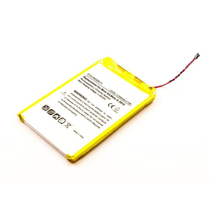 MBXMISC0194 CoreParts Battery for Mobile 8.7Wh Li-Pol 3.8V 2.3Ah Leno Moto G3, Moto G 2015, MOTO G 3RD GEN, MOTO G TURBO Edition