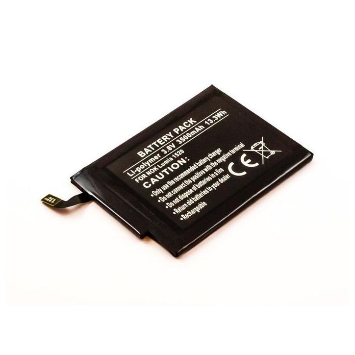 MBXMS-BA0004 CoreParts Battery for Mobile 13.3Wh Li-Pol 3.8V 3500mAh MicroSoft BV-4BW