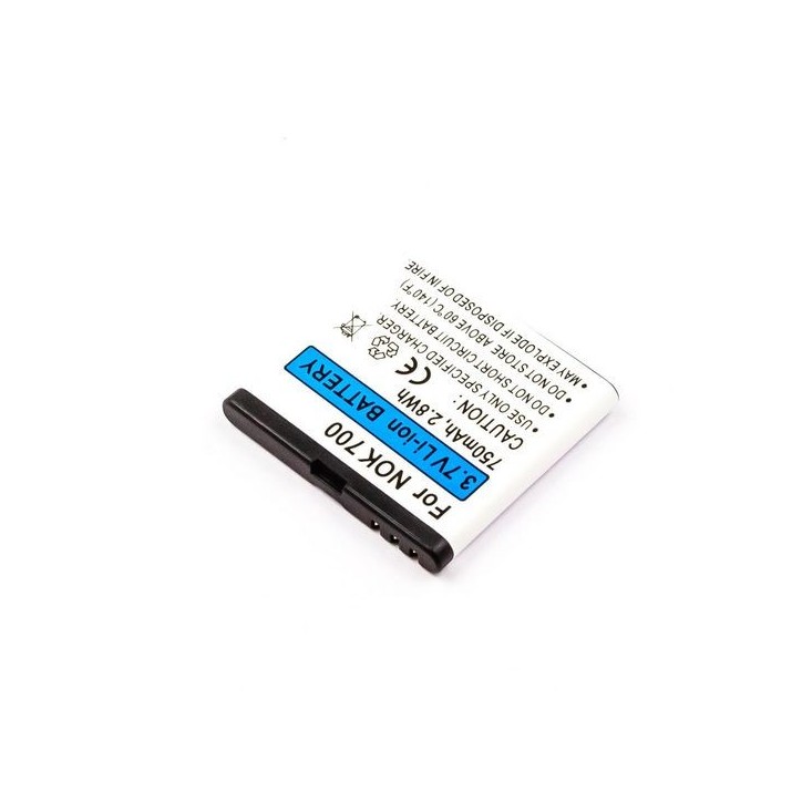 MBXNOK-BA0035 CoreParts Battery for Mobile 2.8Wh Li-ion 3.7V 750mAh Nokia BP-5Z