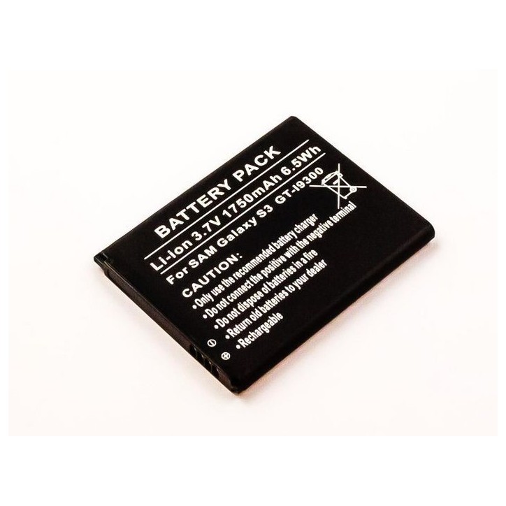 MBXSA-BA0064 CoreParts Battery for Samsung 6.5Wh Li-ion 3.7V 1750mAh Samsung EB-L1G6LLU, EB-L1G6LLUC, EB-L1G6LVA