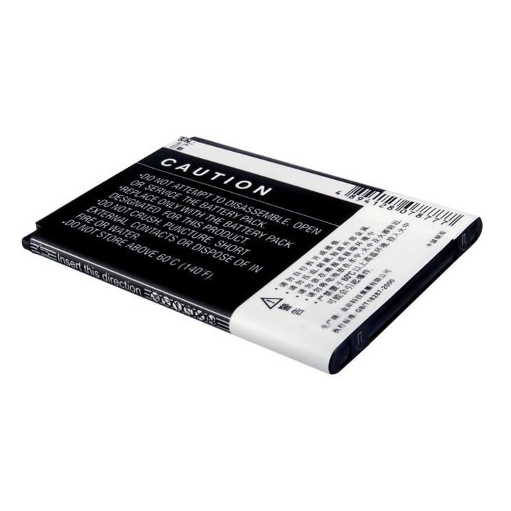 MOBX-BAT-LVA518SL CoreParts Battery for Lenovo Mobile 3.7Wh Li-ion 3.7V 1000mAh, BL177 A518