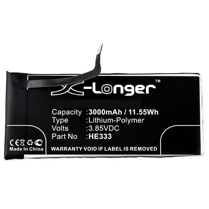 MOBX-BAT-NKT800SL CoreParts Battery for Nokia Mobile 11.4Wh Li-ion 3.8V 3000mAh, for 8 Sirocco, 8 Sirocco Global Dual SIM, 8 Sir