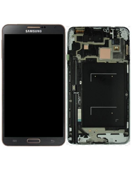 GH97-15209F Samsung Samsung Galaxy Note 3, display with touch screen, black/gold