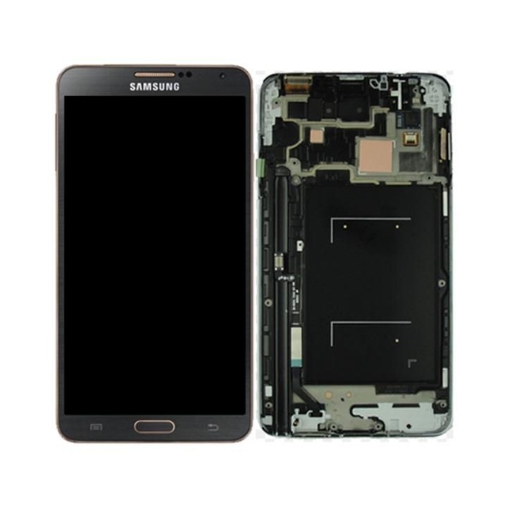 GH97-15209F Samsung Samsung Galaxy Note 3, display with touch screen, black/gold