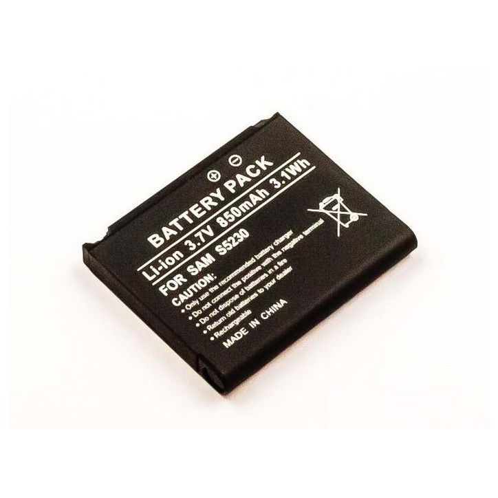 MBXSA-BA0091 CoreParts Battery for Samsung 3.1Wh Li-ion 3.7V 850mAh Samsung AB603443CUC