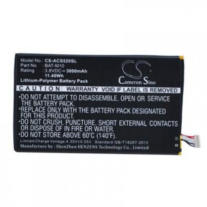 MOBX-BAT-ACS520SL MOBX-BAT-ACS520SL CoreParts Battery for Acer Mobile 11.4Wh Li-ion 3.8V 3000mAh, for LIQUID JADE S2, LIQUID ...