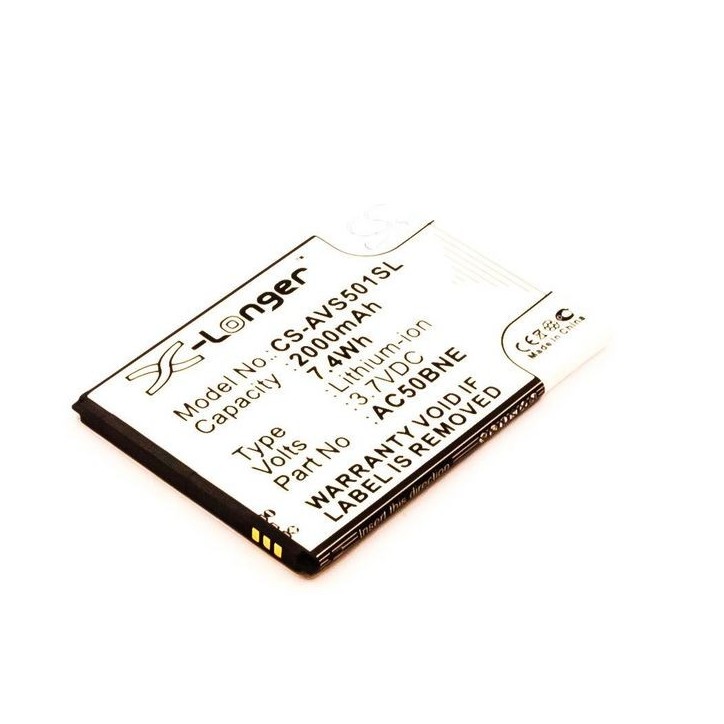 MBXAR0007 CoreParts Battery for Mobile 7.4Wh Li-ion 3.7V 2000mAh Archos AC50BNE, AC50BNE 1ICP5/56/78