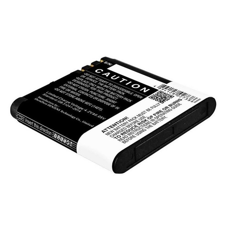 MOBX-BAT-NK6QSL CoreParts Battery for Nokia Mobile 3Wh Li-ion 3.7V 800mAh, for Classic 712 Stealth LE, Classic 712EM, Classic 71