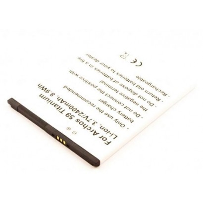 MBXAR0018 MBXAR0018 CoreParts Battery for Mobile 8.9Wh Li-ion 3.7V 2400mAh Archos 59 Titanium AC59TI CoreParts DSE