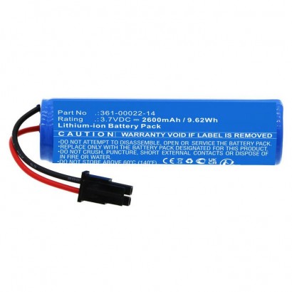 MBXDC-BA078 MBXDC-BA078 CoreParts Battery for Garmin Communication 9.62Wh Li-ion 3.7V 2600mAh for 010-12400-04,PRO Control 2 ...