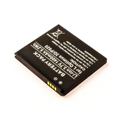 MBXLG-BA0010 MBXLG-BA0010 CoreParts Battery for Mobile 5.2Wh Li-ion 3.7V 1400mAh LG LGFL-53HN, SBPL0103001 CoreParts DSE