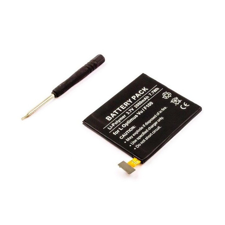 MBXLG-BA0025 CoreParts Battery for Mobile 7.7Wh Li-Pol 3.7V 2080mAh LG BL-T3