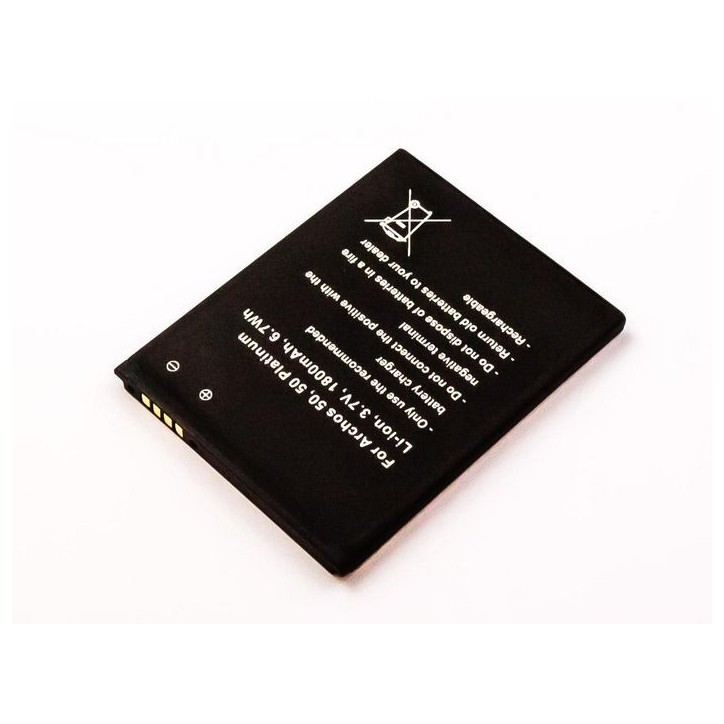 MBXAR0006 CoreParts Battery for Mobile 6.7Wh Li-ion 3.7V 1800mAh Archos AC50PL