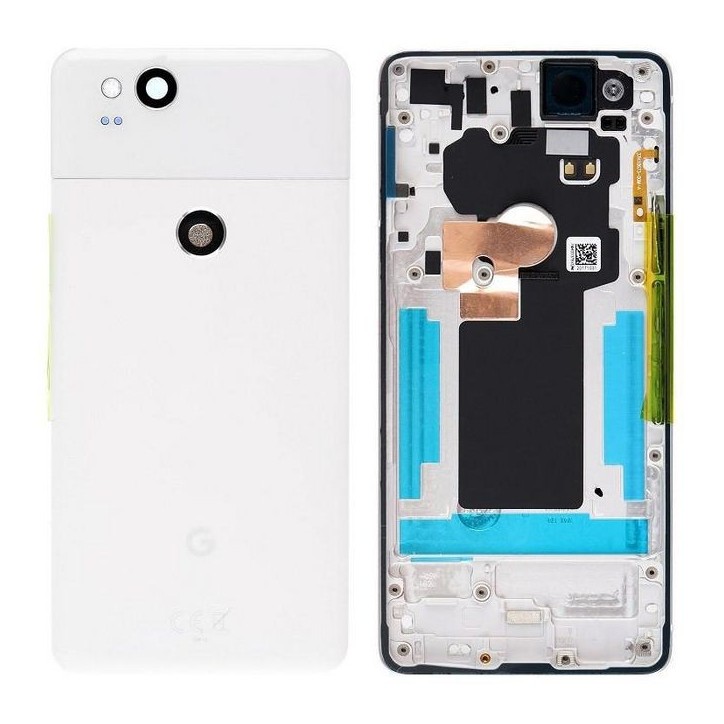 MOBX-GOOGLE-PXL2XL-17 CoreParts Google Pixel 2 Back Cover & Frame Whi White