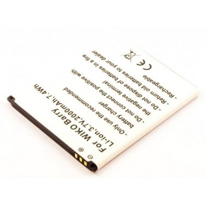MBXMISC0184 MBXMISC0184 CoreParts Battery for Mobile 7.4Wh Li-ion 3.7V 2000mAh Wiko Barry, Barry Dual SIM