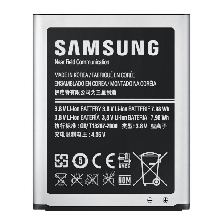 EB-L1G6LLU Samsung EB-L1G6LLU, Samsung Galaxy S3, 2100 mAh, Li-Ion