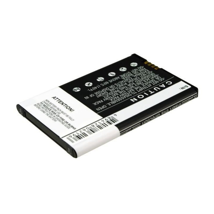 MOBX-BAT-LVS740XL CoreParts Battery for Verizon Mobile 5.55Wh Li-ion 3.7V 1500mAh, for Ally VS740, Ally VS750, Fathom VS750, Vor