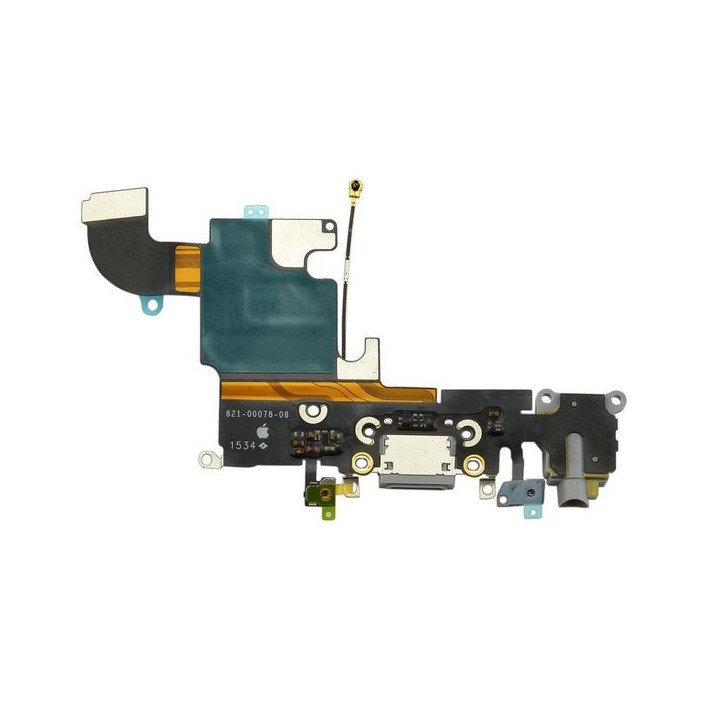 MSPP6619DG CoreParts Dock Connector Dark Grey with Phone Jack Flex iPhone 6S Apple iPhone 6s