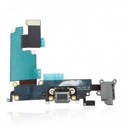MSPP70001 MSPP70001 CoreParts Apple iPhone 6 Plus Headphone Jack with Dock Connector Flex Cable Dark Gray Apple iPhone 6 Plus