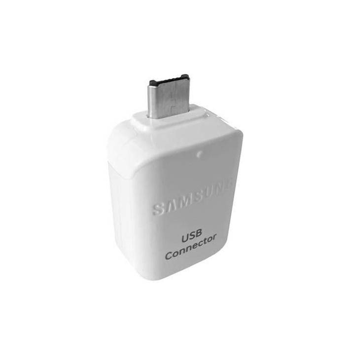 Adattatore OTG da MicroUSB a USB SAMSUNG Galaxy S6 S7 S7 Edge SM-G930F SM-G935F SM-G925F SM-G928F [BIANCO] EE-UG930