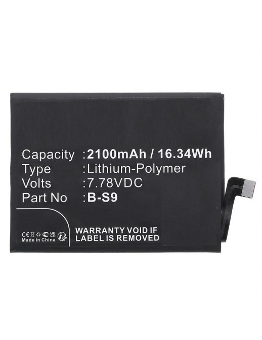 MBXMP-BA1751 MBXMP-BA1751 CoreParts Battery for VIVO Mobile 16.34Wh 7.78V 2100mAh for IQOO Neo 5s,iQOO 9 SE 5G,I2109,Neo 5S 5...