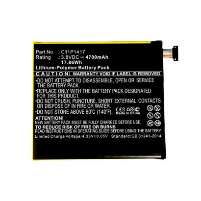 TABX-BAT-AUT900SL TABX-BAT-AUT900SL CoreParts Battery for Asus Mobile 17.86Wh Li-ion 3.8V 4700mAh, for ansformer Book T90 Chi...