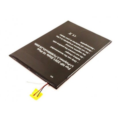 TABX-BAT-HPS100SL TABX-BAT-HPS100SL CoreParts Battery for HP Mobile 29.6Wh Li-ion 3.7V 8000mAh, FOR 2201, SLATE 10 PLUS 78110...