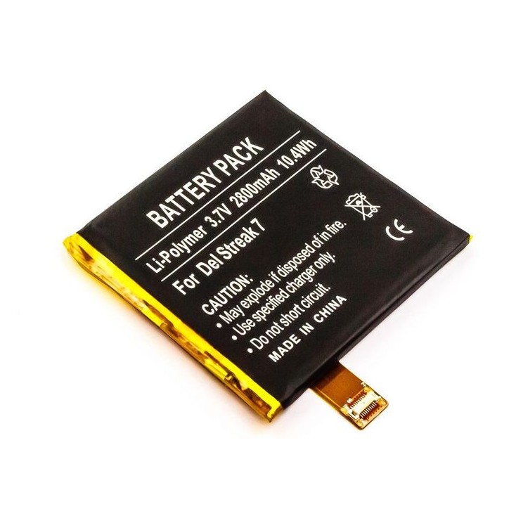 MBTAB0015 CoreParts Battery for Tablet & eBook 10.4Wh Li-Pol 3.7V 2800mAh TY.2C190.002