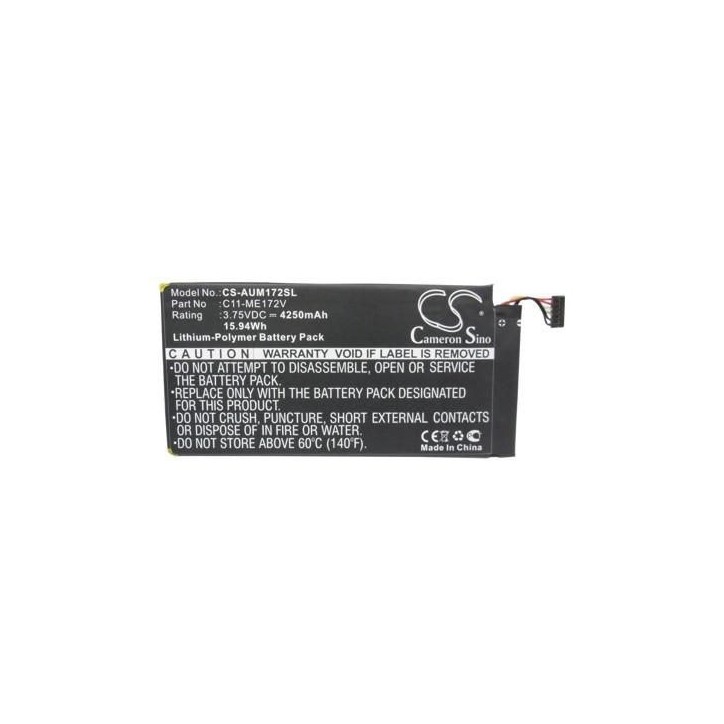 TABX-BAT-AUM172SL CoreParts Battery for Asus Mobile 15.73Wh Li-ion 3.7V 4250mAh, for Fonepad 7", K004, ME172, ME172-GY08, ME172V