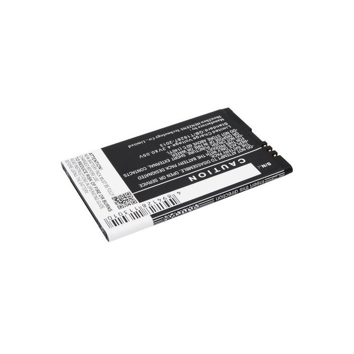 MBXMP-BA209 CoreParts Mobile Battery for BLU 5.55Wh Li-ion 3.7V 1500mAh Black for BLU Mobile, SmartPhone D143K, Dash Jr 4.0 K C7