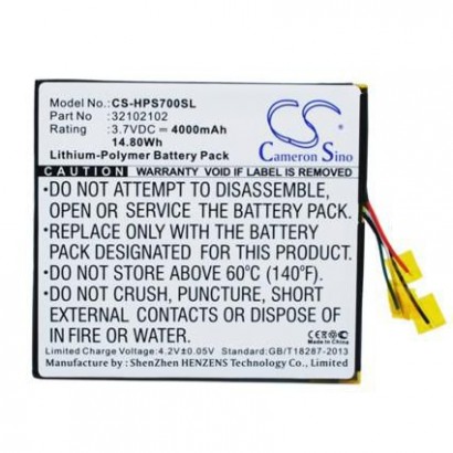 TABX-BAT-HPS700SL TABX-BAT-HPS700SL CoreParts Battery for HP Mobile 14.8Wh Li-ion 3.7V 4000mAh, SLATE 7 EXTREME 32102102