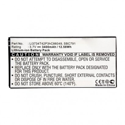 TABX-BAT-ZTV910SL TABX-BAT-ZTV910SL CoreParts Battery for MTC Mobile 12.58Wh Li-ion 3.7V 3400mAh, for M2, V9+, 1055, Mytab, T...