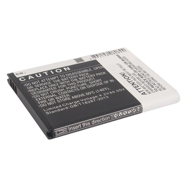 MBXMP-BA280 CoreParts Mobile Battery for BLU 6.48Wh Li-ion 3.7V 1750mAh Black for BLU Mobile, SmartPhone D910A, VIVO 4.3 C594604