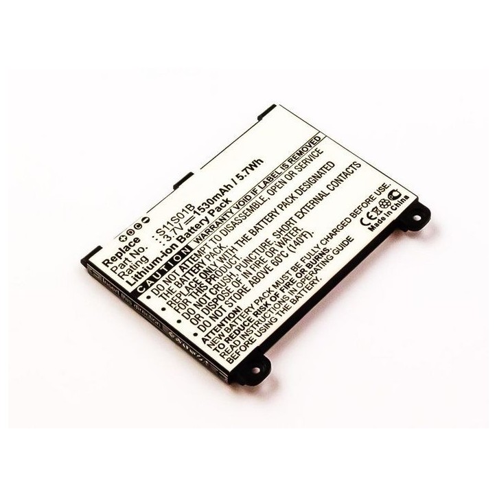 MBTAB0001 CoreParts Battery for Tablet and eBook 5.7Wh Li-ion 3.7V 1530mAh S11S01B