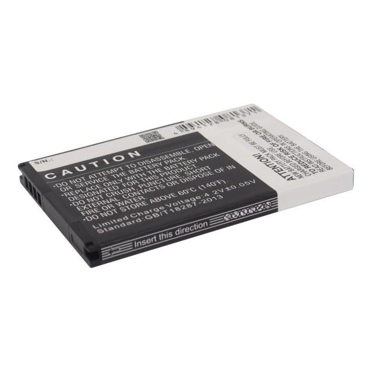 MBXMP-BA314 CoreParts Mobile Battery for Casio 6.66Wh Li-ion 3.7V 1800mAh Black for Casio Mobile, SmartPhone C811, CA201, Comman