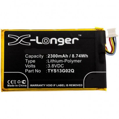 MBXMP-BA317 MBXMP-BA317 CoreParts Mobile Battery for CAT 8.74Wh Li-Pol 3.8V 2300mAh Black for CAT Mobile, SmartPhone B35 TYS1...