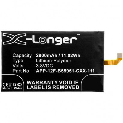 MBXMP-BA318 MBXMP-BA318 CoreParts Mobile Battery for CAT 11.02Wh Li-Pol 3.8V 2900mAh Black for CAT Mobile, SmartPhone S30 APP...