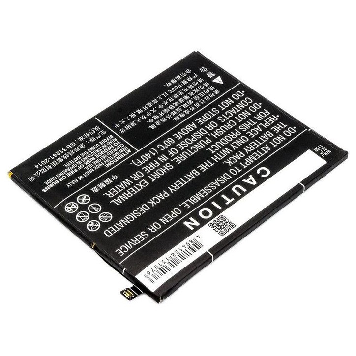 MBXMP-BA560 CoreParts Mobile Battery for Gionee 13.28Wh Li-Pol 3.85V 3450mAh Black for Gionee Mobile, SmartPhone Elife S10, Elif