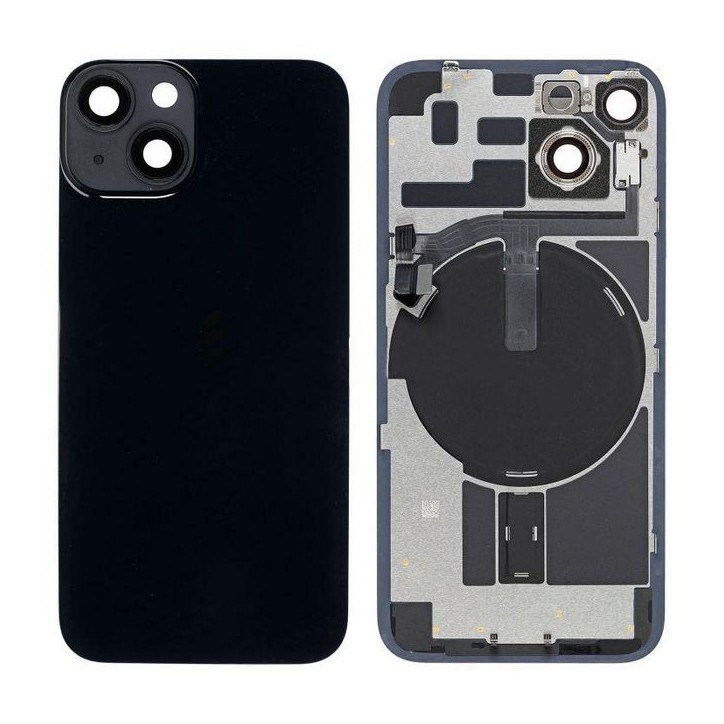 MOBX-IP14-48 CoreParts Apple iPhone 14 Plus Back Cover Glass with Rear Panel Frame - with Logo - Midnight Original New
