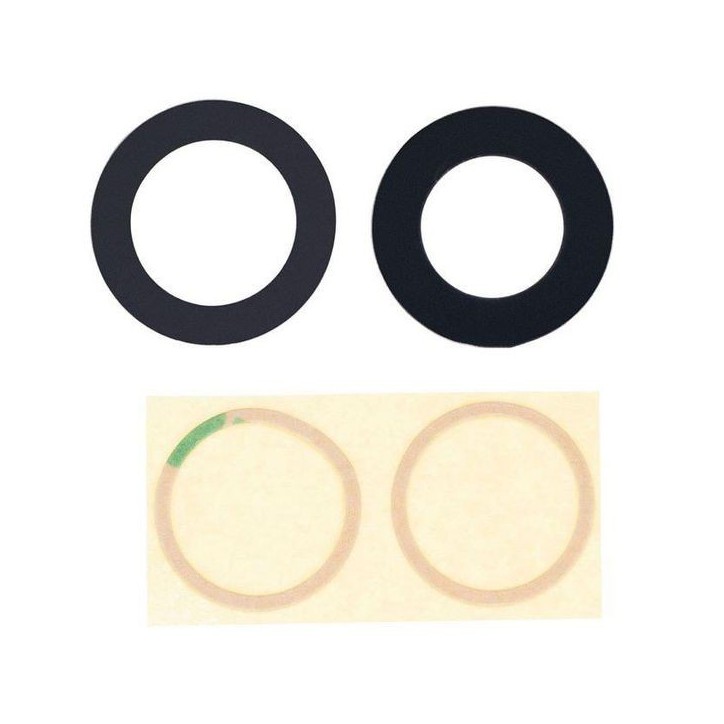 MOBX-IP14-57 CoreParts Apple iPhone 14/14 Plus Rear Camera Glass Lens with Adhesive (2pcs/set) Original New