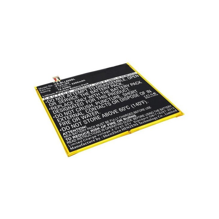 MBXTAB-BA028 CoreParts Battery for BLU Tablet 19.24Wh Li-Pol 3.7V 5200mAh Black for BLU Tablet L800, L800L, Life View TAB P104-J