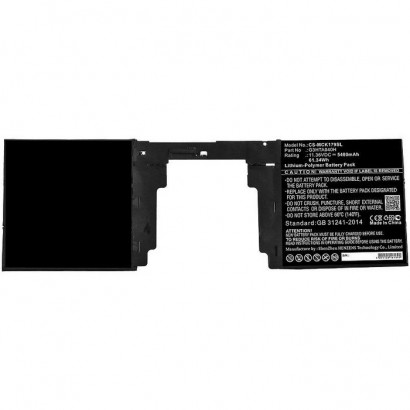 MBXTAB-BA065 MBXTAB-BA065 CoreParts Battery for Microsoft Tablet 61.34Wh Li-Pol 11.36V 5400mAh Black for Microsoft Tablet Sur...