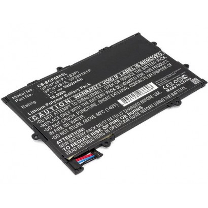 MBXTAB-BA087 MBXTAB-BA087 CoreParts Battery for Samsung Tablet 18.5Wh Li-Pol 3.7V 5000mAh Black for Samsung Tablet Galaxy Tab...