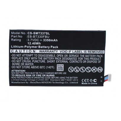 MBXTAB-BA096 MBXTAB-BA096 CoreParts Battery for Samsung Tablet 12.40Wh Li-Pol 3.7V 3350mAh Black for Samsung Tablet Galaxy Ta...