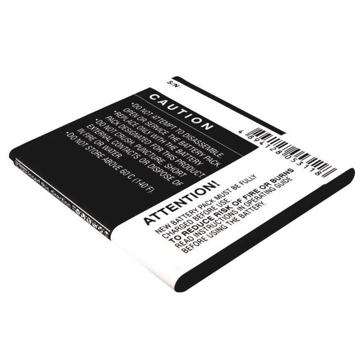 MOBX-BAT-ERT15SL CoreParts Battery for Sony Ericsson 5.55Wh Li-ion 3.7V 1500mAh, for Anzu, IS11S, LT15a, LT15i, LT18, LT18A, LT1